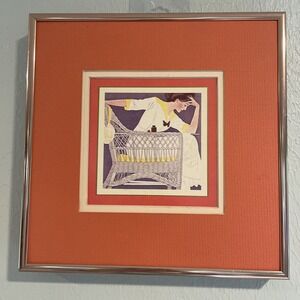 Summer Fiction, Coles Phillips American Illustration Fadeaway Girl‎ Matted Print